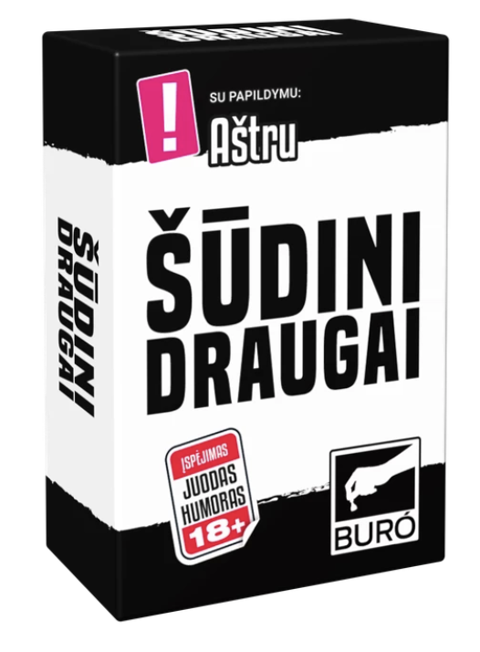Stalo žaidimas „Šūdini draugai“